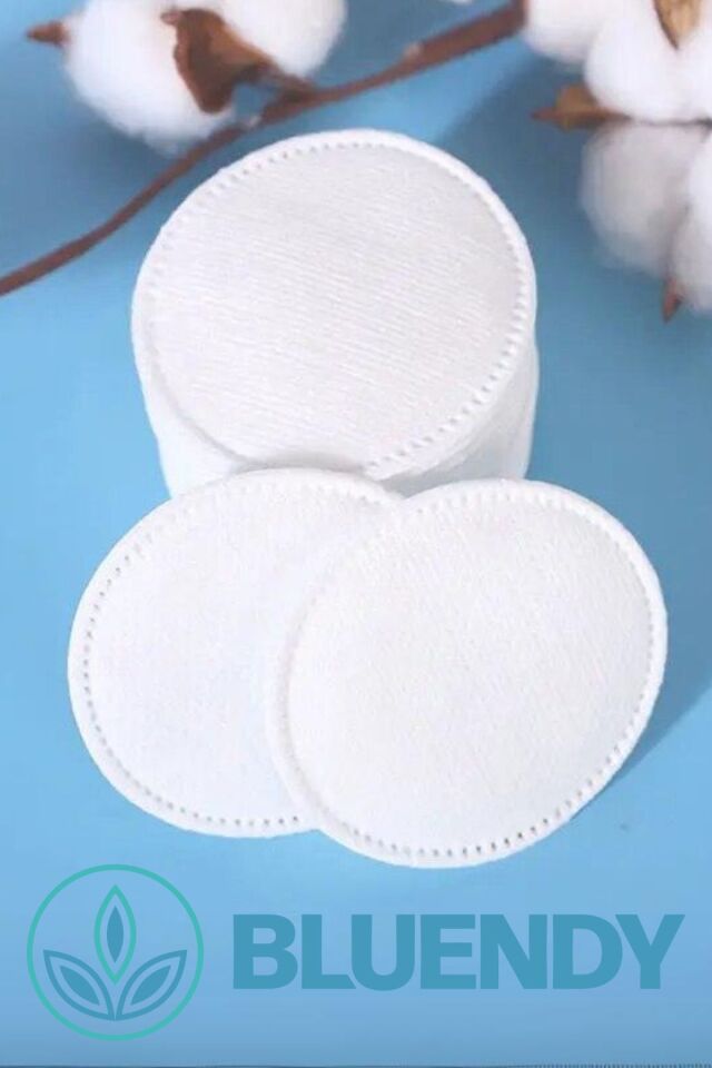 100 Adet Makyaj Temizleme Pedi, Disk Pamuk, Yuvarlak Premium Kalite Yüz Silme Makyaj Çıkarma Pamuğu
