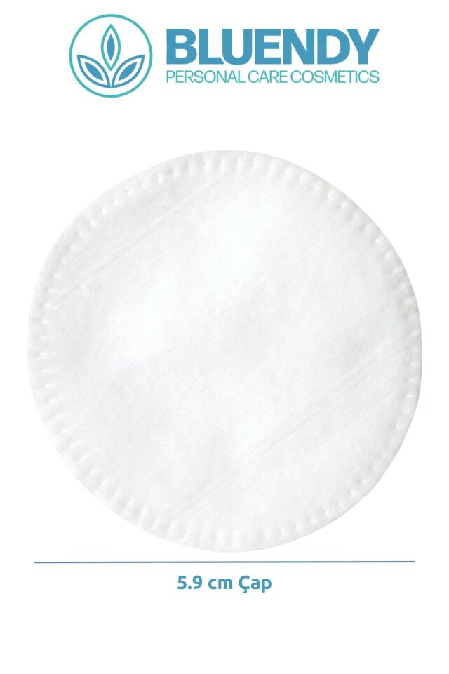 100 Adet Makyaj Temizleme Pedi, Disk Pamuk, Yuvarlak Premium Kalite Yüz Silme Makyaj Çıkarma Pamuğu