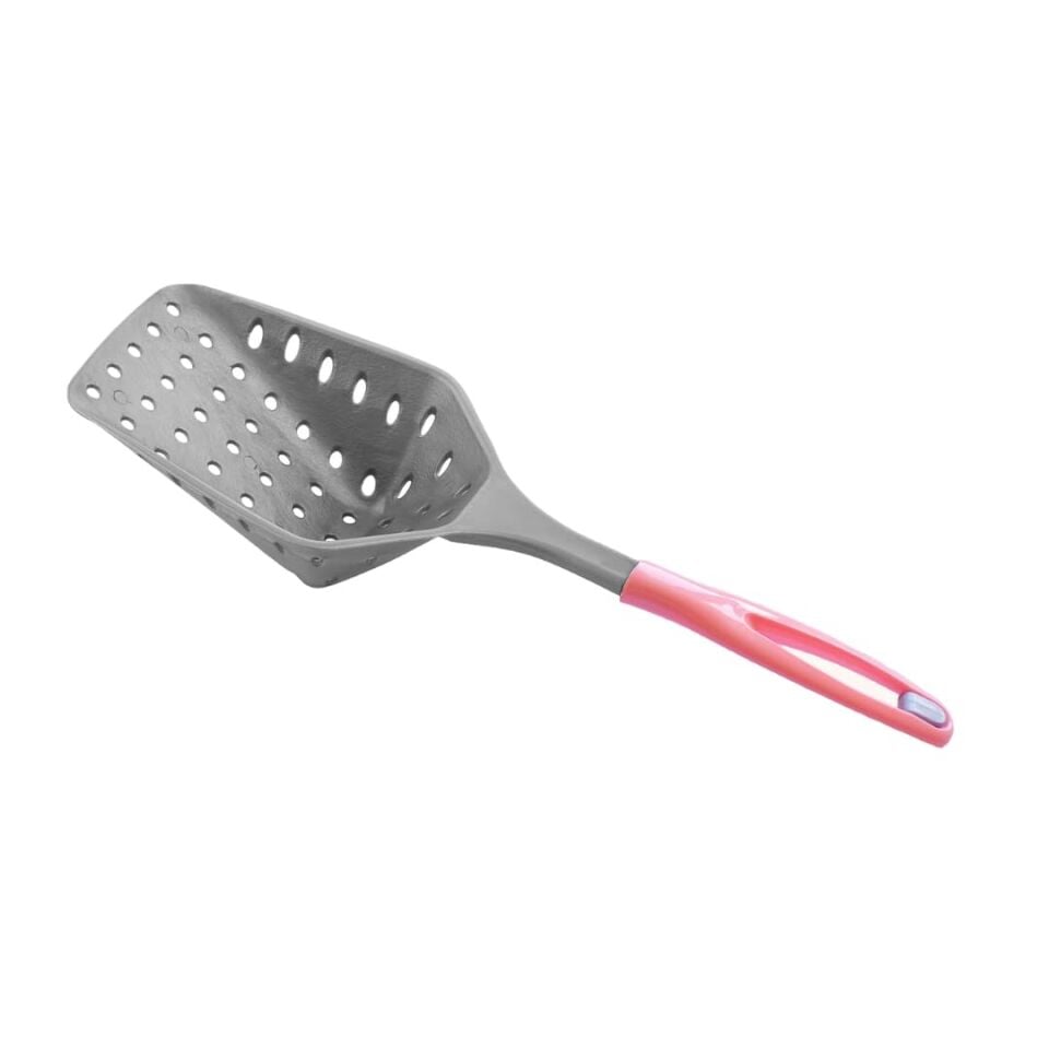 Kedi Kumu Eleme Küreği, Küçük Delikli İnce Taneli Dar Aralıklı Pet Tuvalet Temizleme Eleği Süzgeç