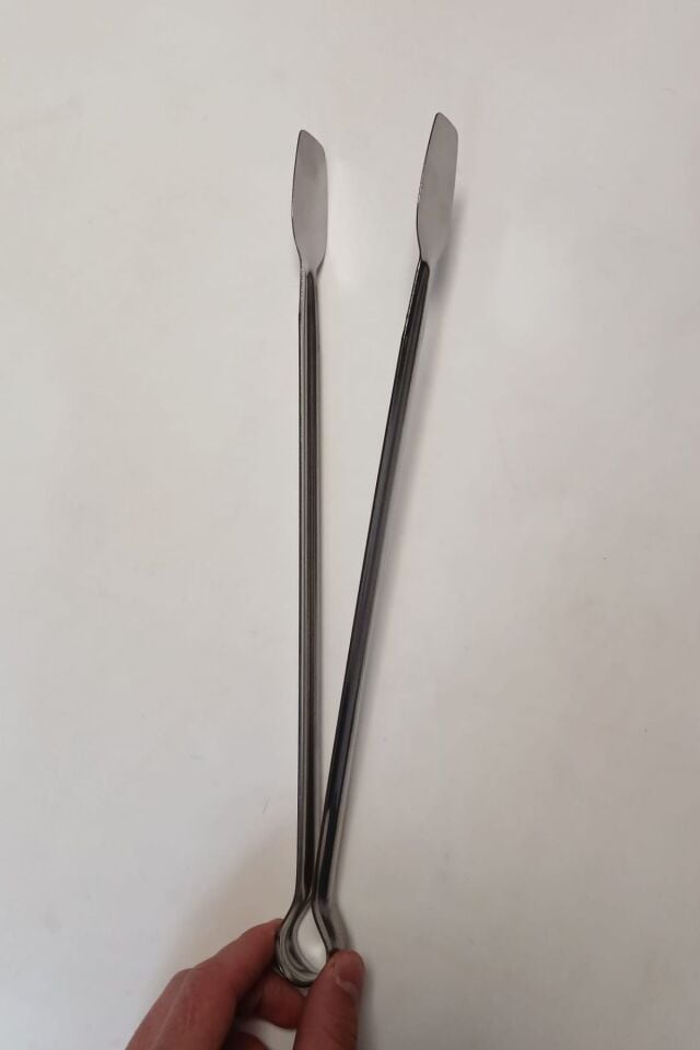 Metal Mangal Maşası Seti 36 cm 32 cm 27 cm Uzun Boy Paslanmaz Çelik Yemek Barbekü Izgara Kömür Köz