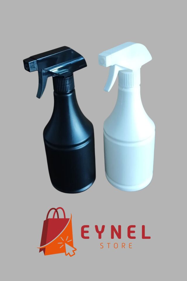 2'li Set Sprey Şişesi 600 Ml, Su Bulaşık Deterjanı, Püskürtmeli Fısfıs