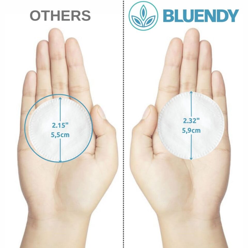 100 Adet Yuvarlak Makyaj Temizleme Pamuğu %100 Saf Premium Kalite Disk Pamuk