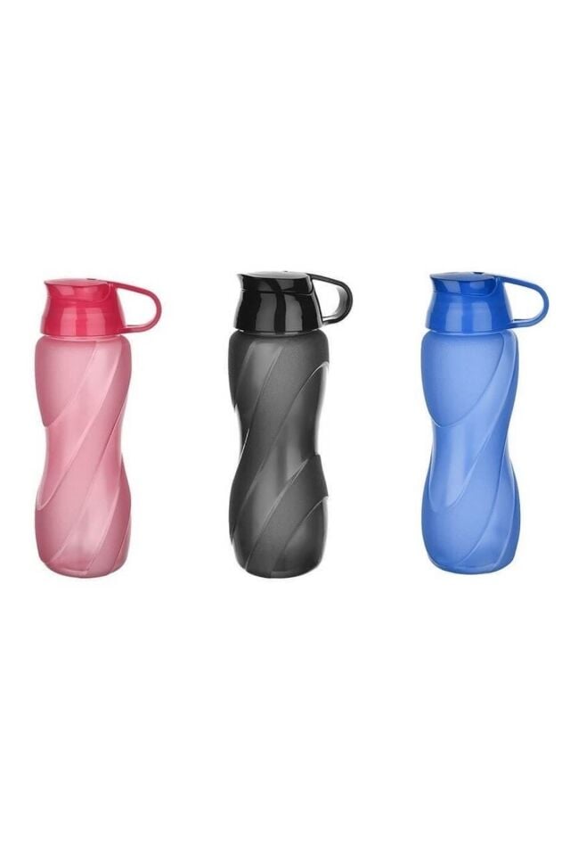 1 Adet 750 Ml Plastik Su Şisesi, Renkli Sporcu Matarası, Fitness Spor Kamp Piknik Suluğu Mavi